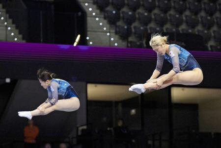 森ひかる、田中沙季組が決勝進出　世界トランポリン