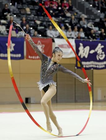 新体操、鈴木菜巴が初優勝　全日本選手権第２日