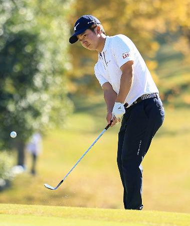 男子ゴルフ、杉浦が首位守る　ＡＣＮ選手権第３Ｒ