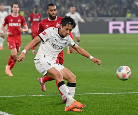 町野修斗、後半途中から出場　サッカーのドイツ１部