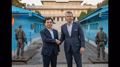 北朝鮮「敵対的本性の露出である」と批判“対抗措置”予告し警告…ヘグセス国防長官の板門店視察やアメリカ原子力空母が韓国へ入港したことを受け