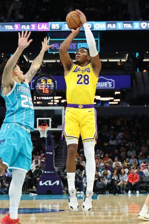 レーカーズ八村、敵地で２１得点　ＮＢＡ、３リバウンドで勝利