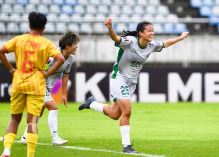 日テレ東京Ｖが２連勝　サッカー女子ＡＣＬ