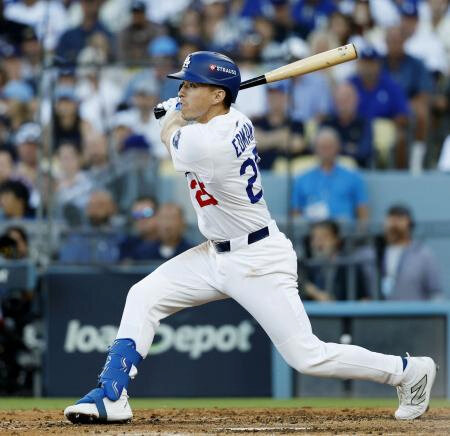 ドジャースのエドマンＷＢＣ断念　韓国代表チームに伝える