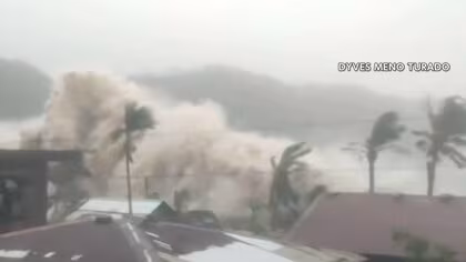 「北日本でひょうも」フィリピン・台湾に甚大な被害もたらした台風26号　温帯低気圧に変わるも沖縄本島で線状降水帯発生の恐れ