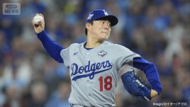 MLBサイ・ヤング賞　山本由伸投手は受賞ならず　ナ・リーグはスキーンズ投手に