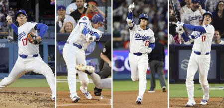 大谷「伝説的瞬間」に選出　二刀流で活躍の優勝決定Ｓ