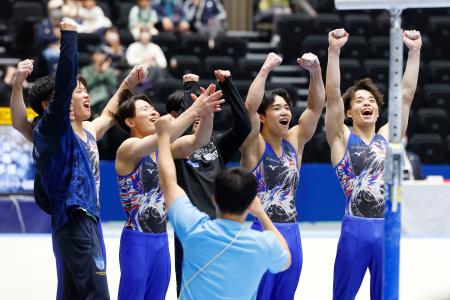 徳洲会４連覇、川上が活躍　体操の全日本団体選手権