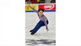 友野一希がアクロバティックな演技でSP首位 フィギュアGPS米大会開幕