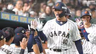 【侍ジャパン】岸田行倫が代打勝ち越し3ラン！4回には牧&amp;西川のタイムリーで同点に追いつく
