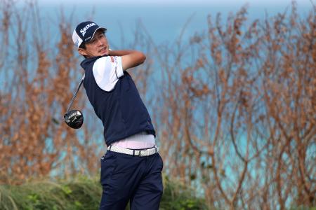 星野ら暫定９位、米男子ゴルフ　バミューダ選手権