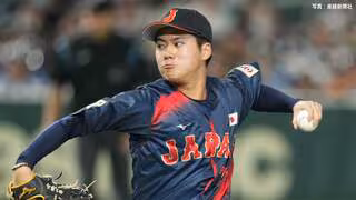 【侍ジャパン】先発・金丸夢斗は3回3失点　2人目・西口直人に継投　打線は4回佐々木の適時打、2つの押し出しで同点に