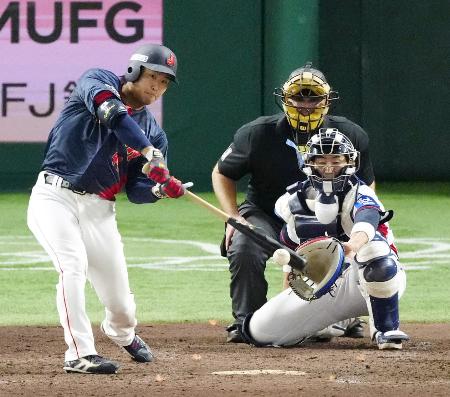 野球日本、追い付かれ引き分け　韓国と強化試合第２戦