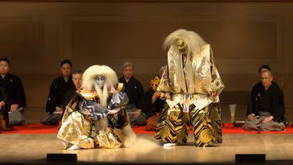 ニューヨークで日本の伝統芸能「歌舞伎」と「能」を融合した特別公演…能楽師の観世喜正さんと歌舞伎俳優の中村隼人さんが共演