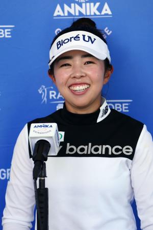 米女子ゴルフ、山下の新人賞確定　日本勢３人目、竹田を上回る