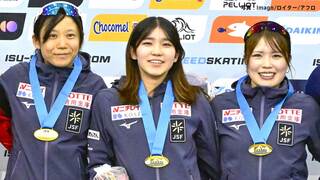 女子チームパシュートで日本が2シーズンぶりの優勝！女子500mでは12年ぶりに同日同場所で世界新記録誕生【スピードスケート】