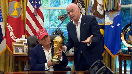 トランプ大統領「史上最高の大会になるだろう」　来年のサッカー・ワールドカップでチケット保有する外国人のビザ緩和表明