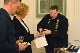 洋食に日本酒はいかが＝在ドイツ大使館でＰＲ