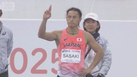 連覇かけ デフリンピック陸上男子100m　佐々木琢磨選手