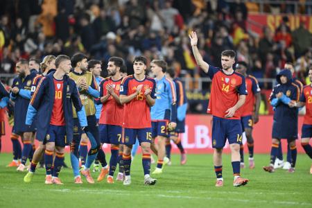 スペイン、スイスなどＷ杯へ　サッカー、２６年大会の欧州予選