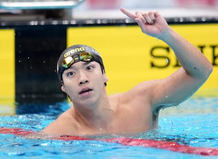 競泳の茨が金、２１個目のメダル　東京デフ、バドの矢ケ部組もＶ