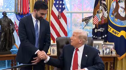 トランプ大統領とニューヨーク次期市長のマムダニ氏が初会談「彼を支援していく」一定の協力的な姿勢示す