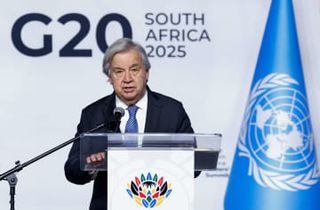 途上国債務問題解決へ「行動を」　G20首脳に国連総長訴え