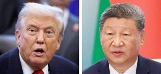 米中首脳が電話会談　貿易協議か