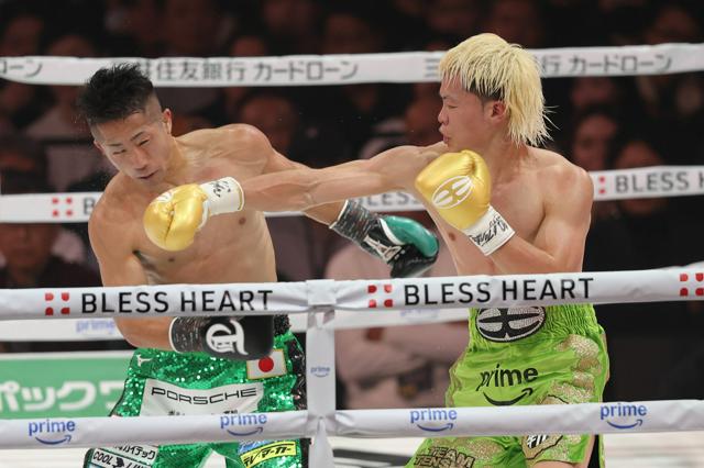 那須川天心、世界初挑戦で初黒星　井上拓真に最大6点差つけられる