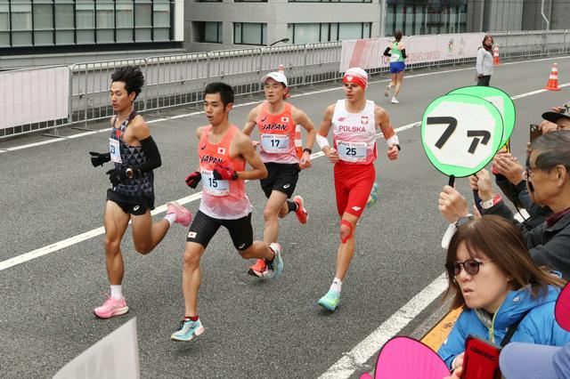 デフリンピックのマラソン、舞台は高速道路　高層ビル間を駆け抜けた