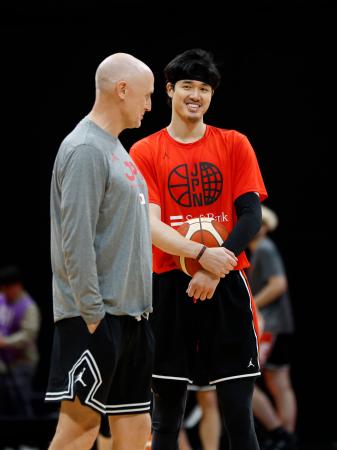 バスケ渡辺雄「強い気持ちで」　Ｗ杯アジア予選、２８日に台湾戦