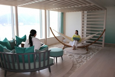 関門海峡を一望　星野リゾート「リゾナーレ下関」内覧会　12月開業