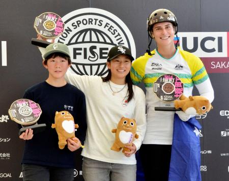 １６歳小沢美晴がＷ杯初優勝　自転車ＢＭＸで年間女王に