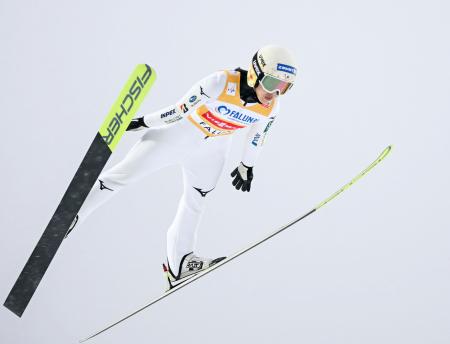 Ｗ杯ジャンプ女子、丸山希は２位　個人第４戦、３連勝でストップ