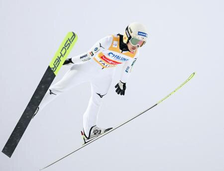 Ｗ杯ジャンプ女子、丸山希は２位　個人第４戦、３連勝でストップ