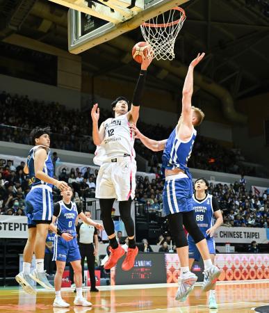 日本、台湾に２連勝　バスケＷ杯アジア１次予選