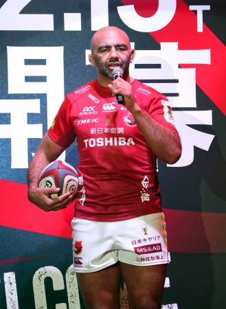 ＢＬ東京のリーチ、３連覇へ決意　ラグビー・リーグワン１３日開幕