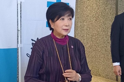 小池知事「パイ切り分けはデフレ政策と同じ」　地方税偏在是正策巡り