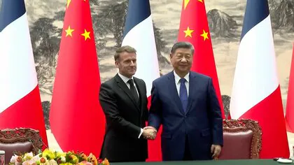 中国・習主席がフランス・マクロン大統領と会談　台湾問題「核心的利益」への理解と支持を訴える　原子力や農業の協力拡大で合意