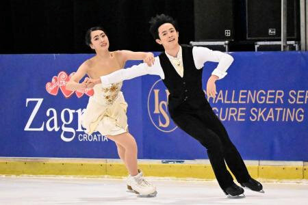 櫛田、島田組は五輪逃す　フィギュアのアイスダンス
