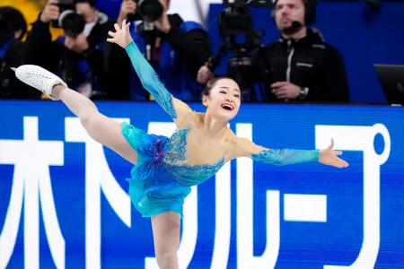 １７歳島田麻央が史上初の４連覇　ジュニアＧＰファイナル