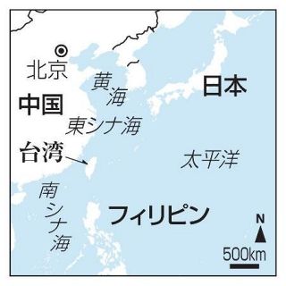 中国、東アジアに多数の艦船展開　台湾周辺で軍事演習の懸念