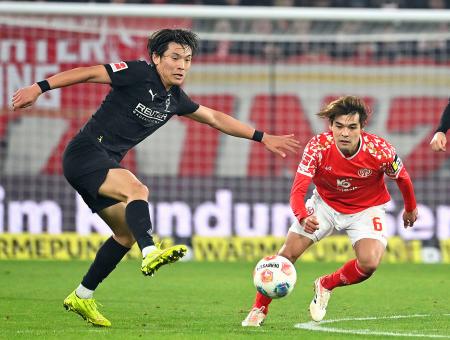町野は終盤まで、佐野海フル出場　サッカーのドイツ１部リーグ