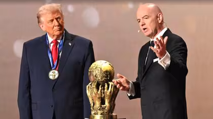 「人生における最大の栄誉の1つだ」FIFAがトランプ大統領に新創設した「FIFA平和賞」授与…ガザ和平合意仲介など評価　