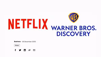 「ハリー・ポッター」や「フレンズ」で知られるアメリカ・ワーナー　Netflixが11兆円で買収