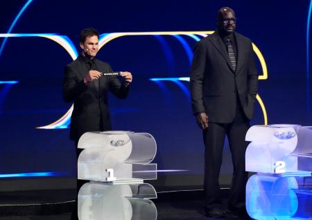 四大スポーツのスター登壇　サッカーＷ杯の抽選会