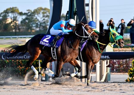 ダブルハートボンドが優勝　競馬のＧ１チャンピオンズカップ