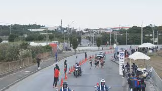 【20キロ速報】NAHAマラソン　先頭集団5人が20キロ地点通過　1時間7分30秒（速報タイム）