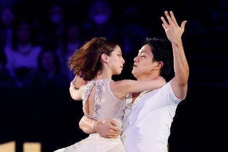 「りくりゅう」迫力の滑り　ＧＰファイナル・エキシビ