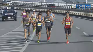 【10キロ速報】NAHAマラソン  先頭集団が10キロ地点を通過「33分30秒」（速報タイム）去年の先頭より25秒速いペース